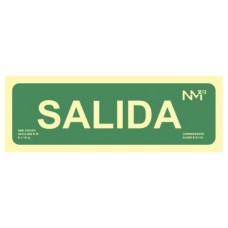 PACK DE 2 SEÑALES "SALIDA" 300X105 PVC VERDE ARCHIVO 2000 6170-06H VE (Espera 4 dias) en Huesoi